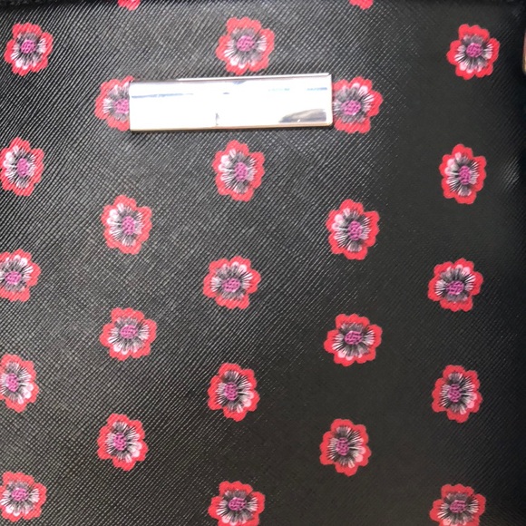 NWT Nine West It Girl black and red tote bag - Picture 5 of 5